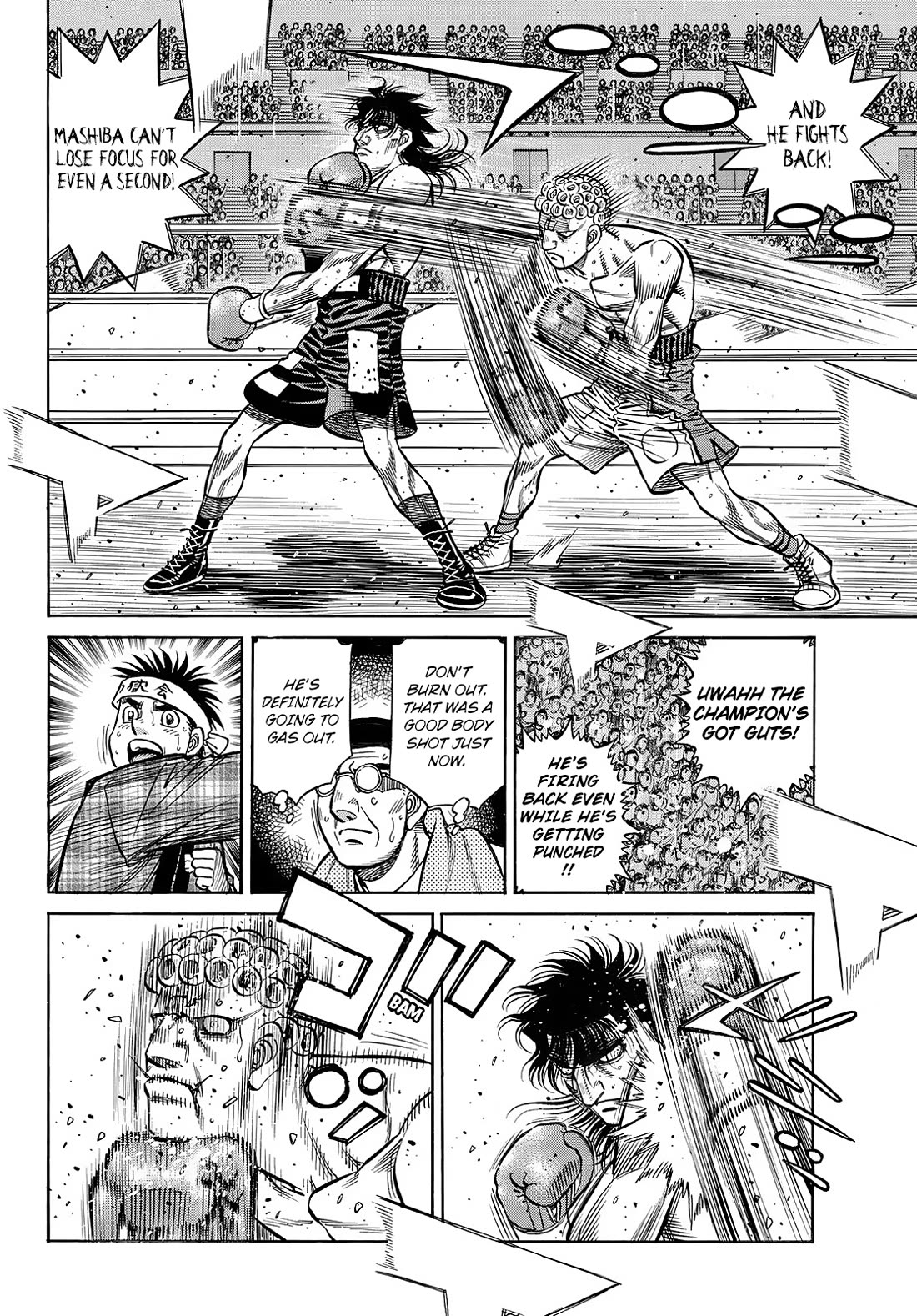 Hajime no Ippo Chapter 1457 page 14 - Chapter 1457: Not The First Time!!