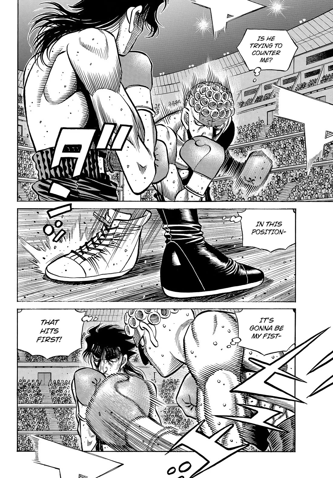 Hajime no Ippo Chapter 1457 page 4 - Chapter 1457: Not The First Time!!