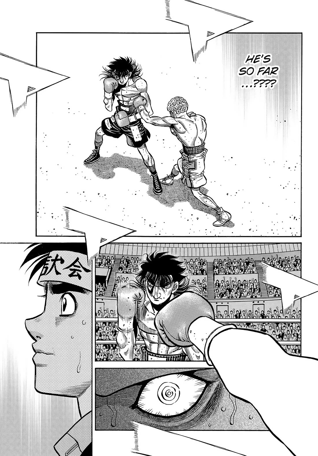 Hajime no Ippo Chapter 1457 page 5 - Chapter 1457: Not The First Time!!