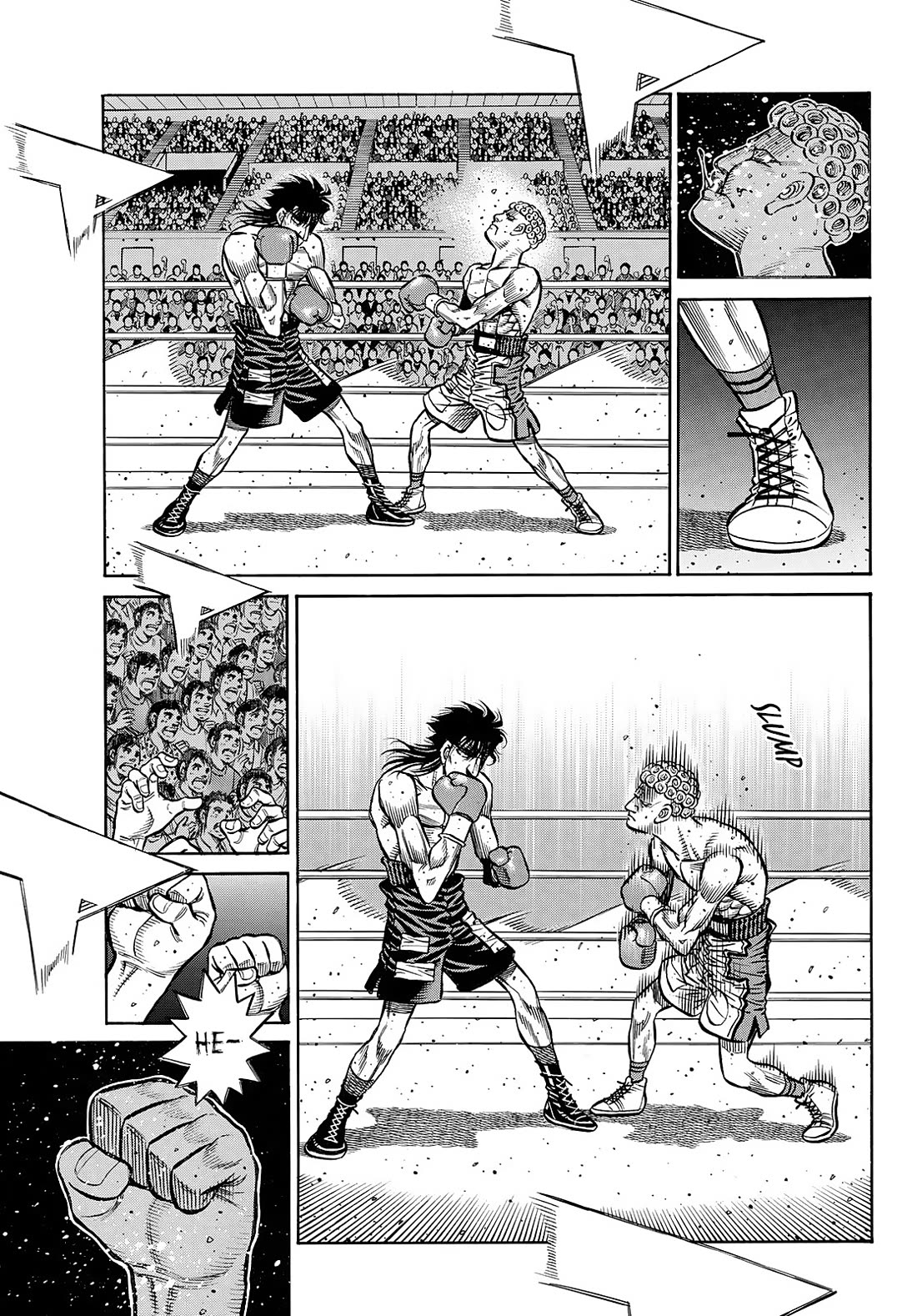 Hajime no Ippo Chapter 1457 page 7 - Chapter 1457: Not The First Time!!