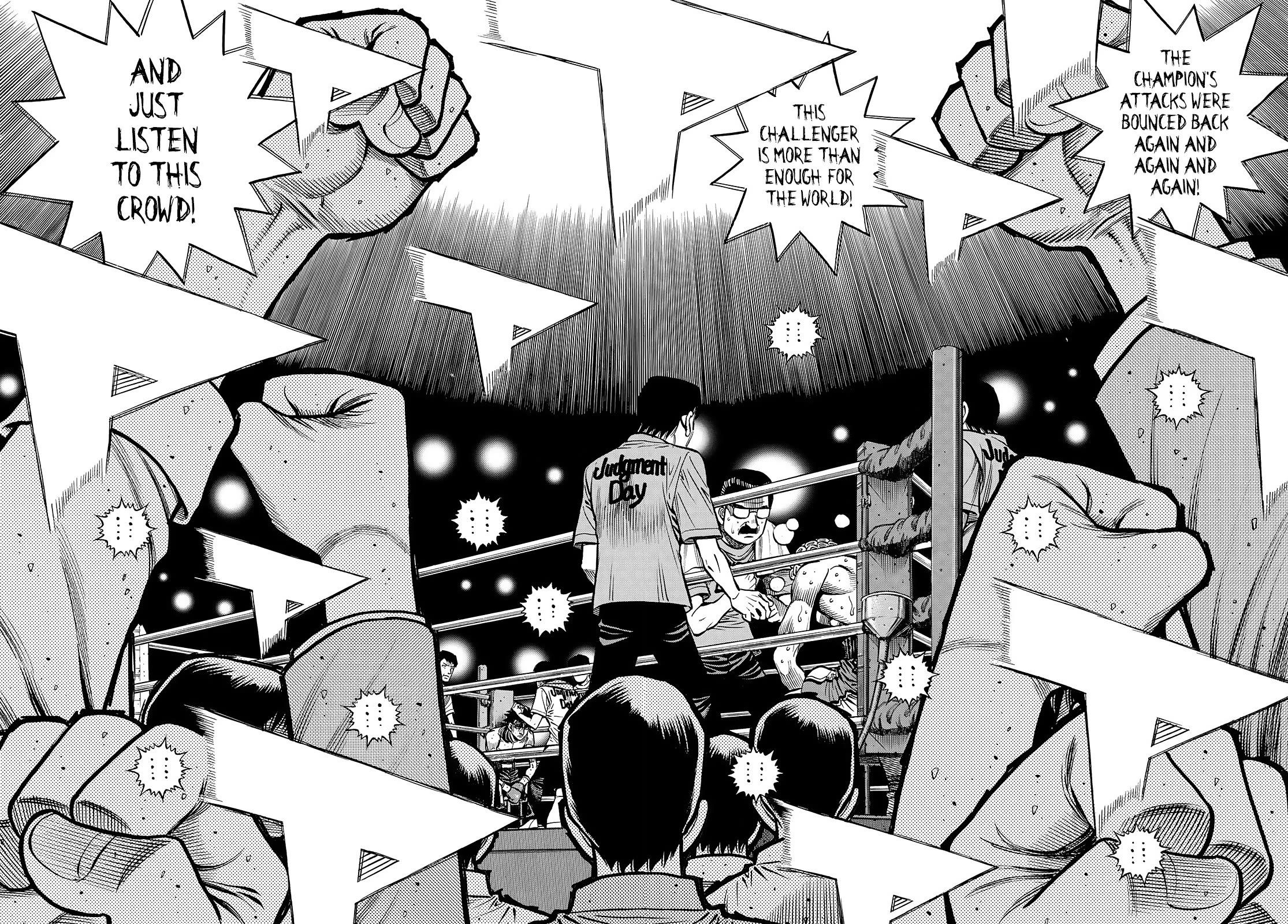 Hajime no Ippo Chapter 1458 page 3 - Chapter 1458: Mashiba Chant