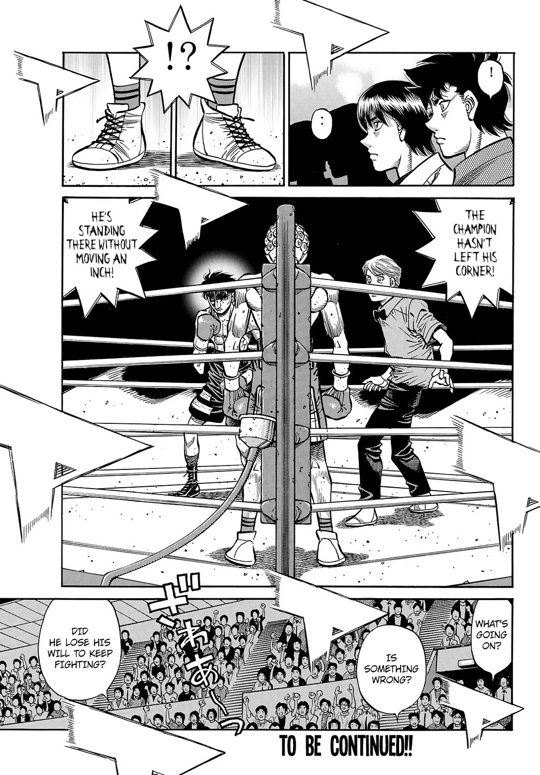 Hajime no Ippo Chapter 1458 page 7 - Chapter 1458: Mashiba Chant