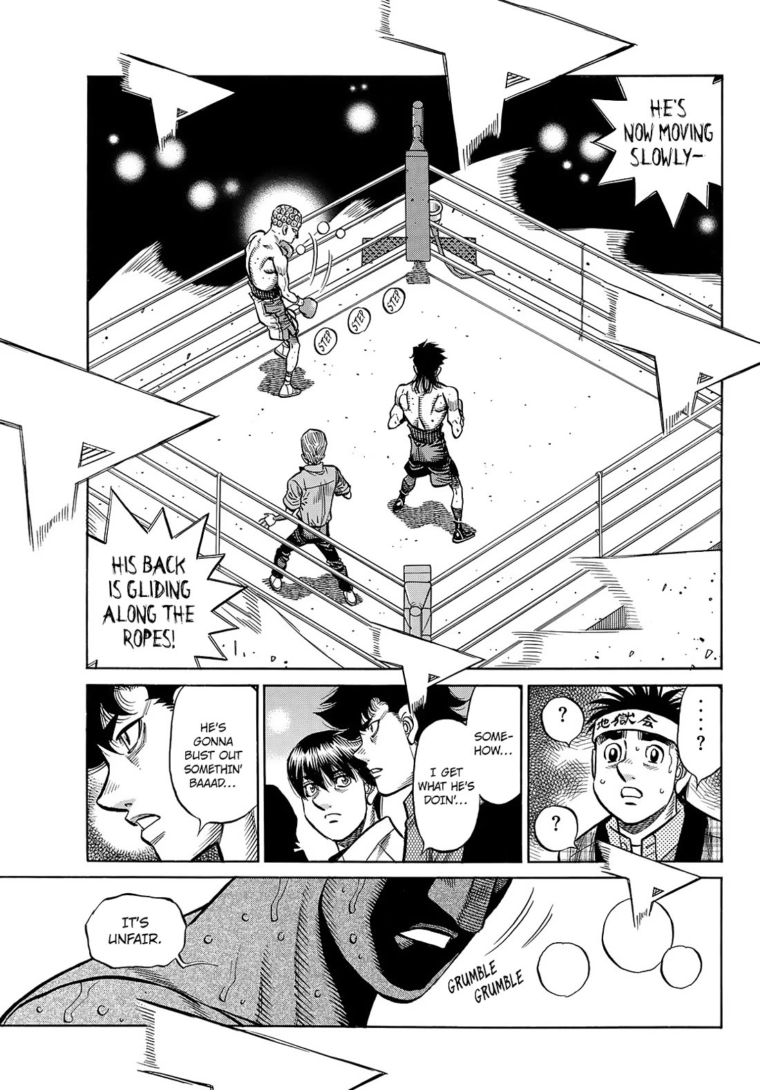 Hajime no Ippo Chapter 1459 page 4 - Chapter 1459: A Wicked Invitation