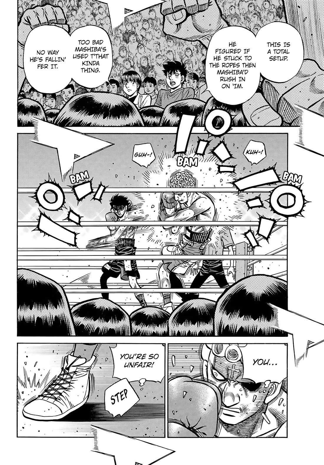Hajime no Ippo Chapter 1459 page 7 - Chapter 1459: A Wicked Invitation