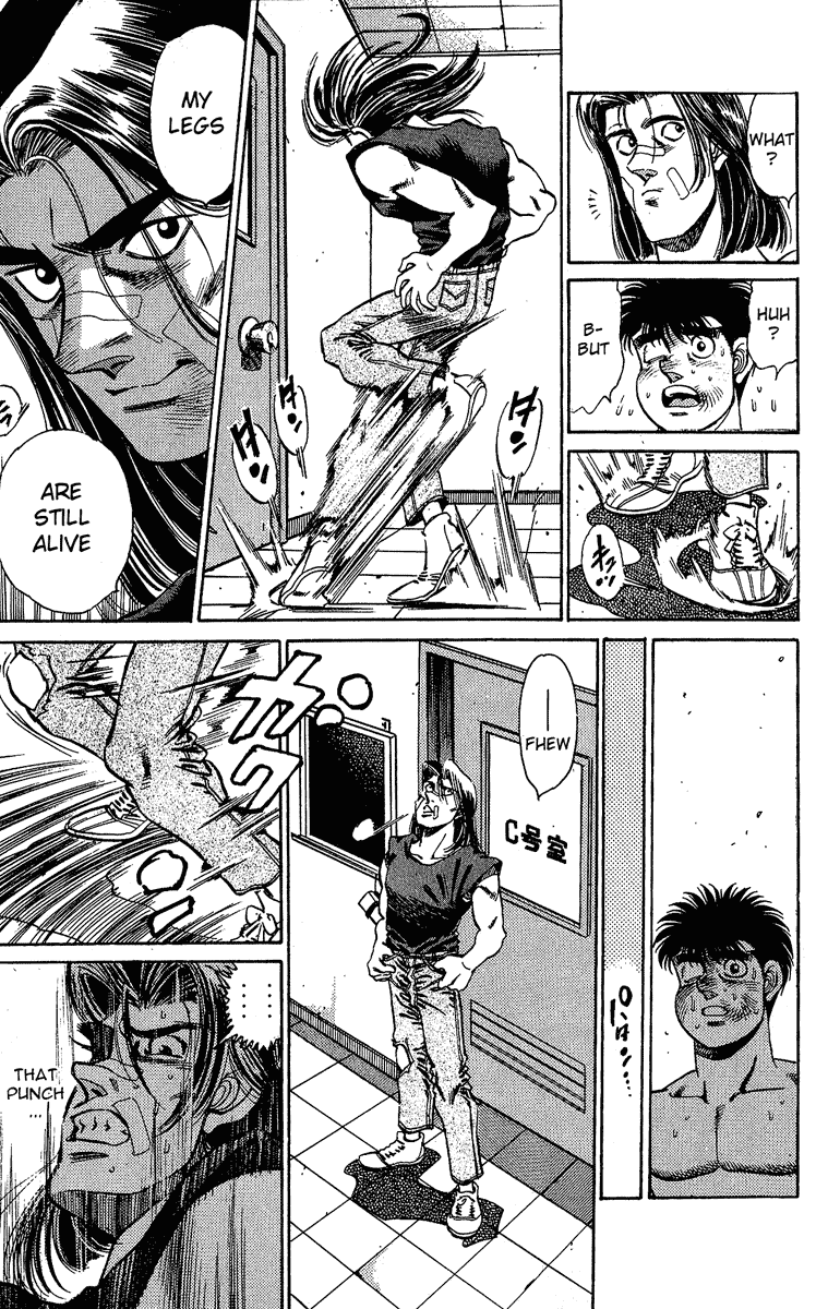 Hajime no Ippo Chapter 146.2 page 15 - Chapter 146 v2 : A Declaration to Keep Standing