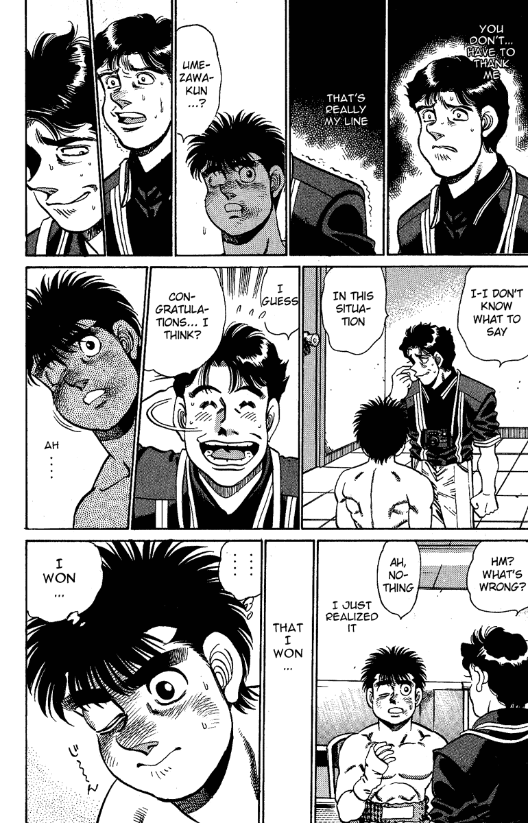 Hajime no Ippo Chapter 146.2 page 18 - Chapter 146 v2 : A Declaration to Keep Standing