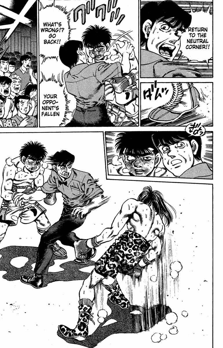 Hajime no Ippo Chapter 146.2 page 3 - Chapter 146 v2 : A Declaration to Keep Standing
