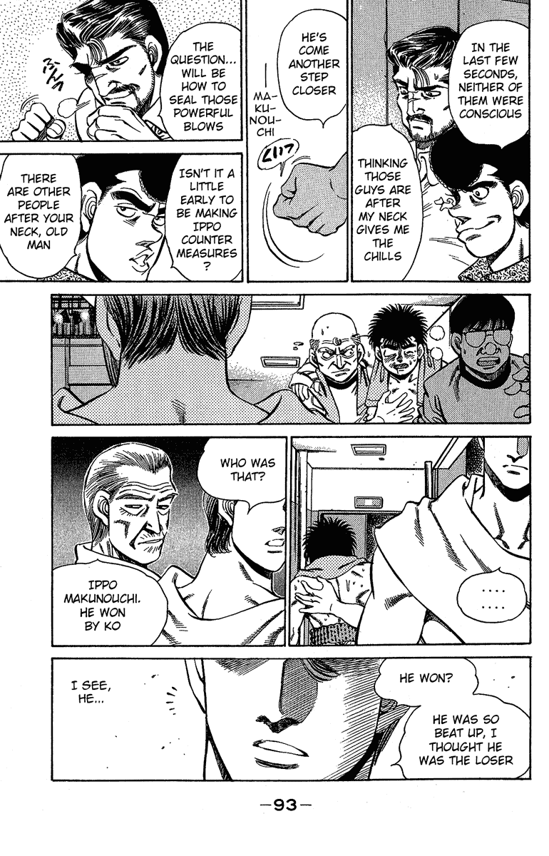 Hajime no Ippo Chapter 146.2 page 9 - Chapter 146 v2 : A Declaration to Keep Standing