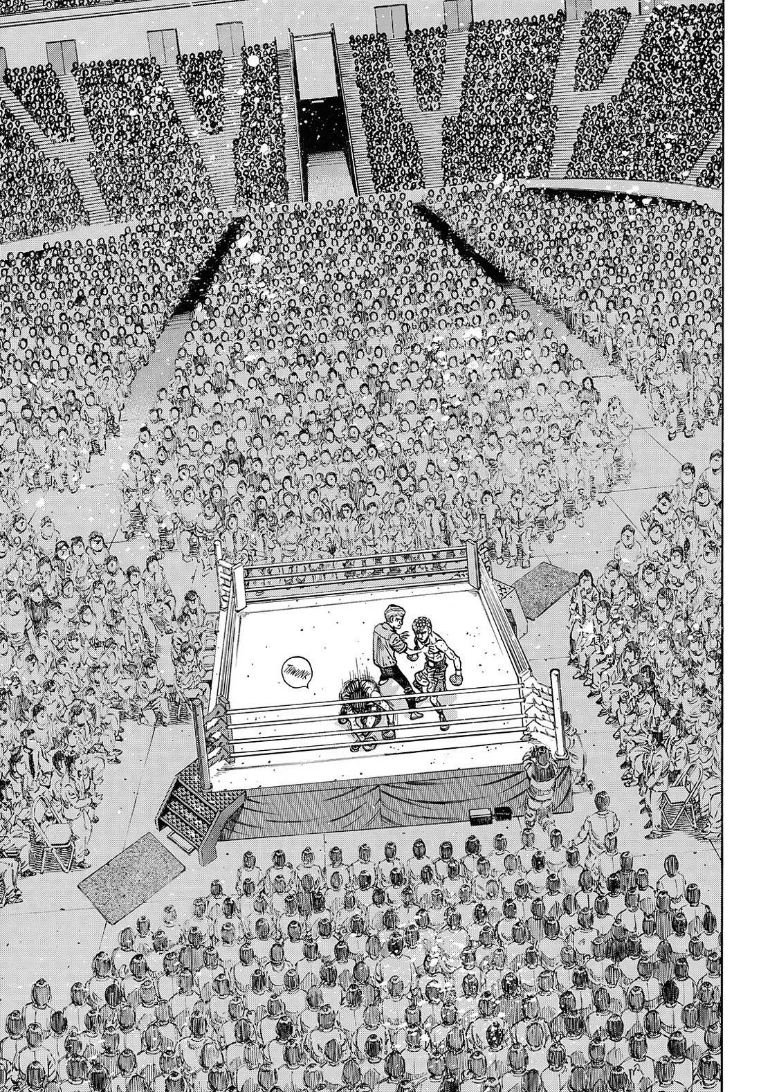 Hajime no Ippo Chapter 1460 page 10 - Chapter 1460: The Devil's Range
