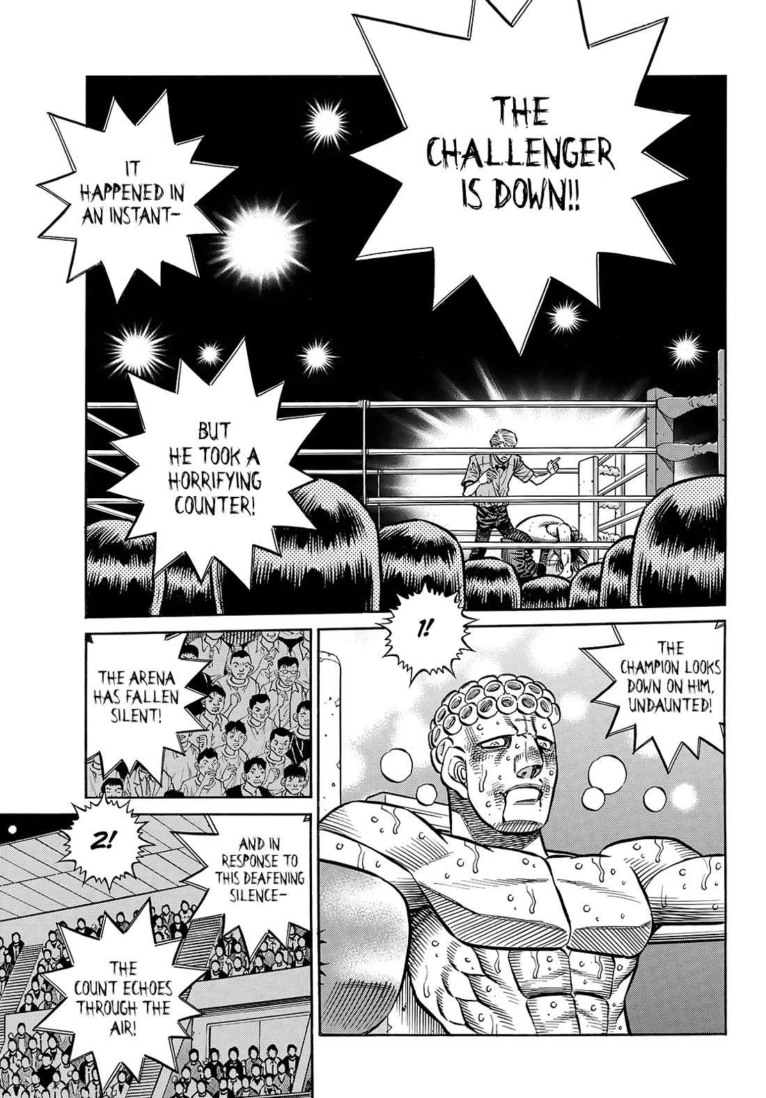 Hajime no Ippo Chapter 1460 page 12 - Chapter 1460: The Devil's Range