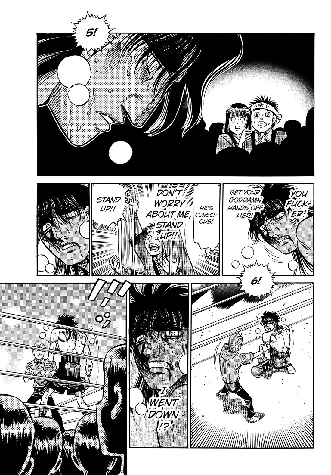 Hajime no Ippo Chapter 1460 page 14 - Chapter 1460: The Devil's Range
