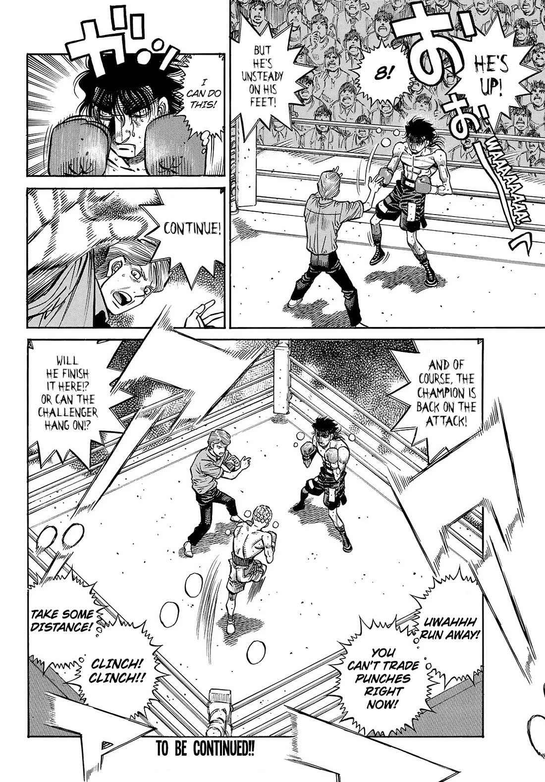 Hajime no Ippo Chapter 1460 page 15 - Chapter 1460: The Devil's Range