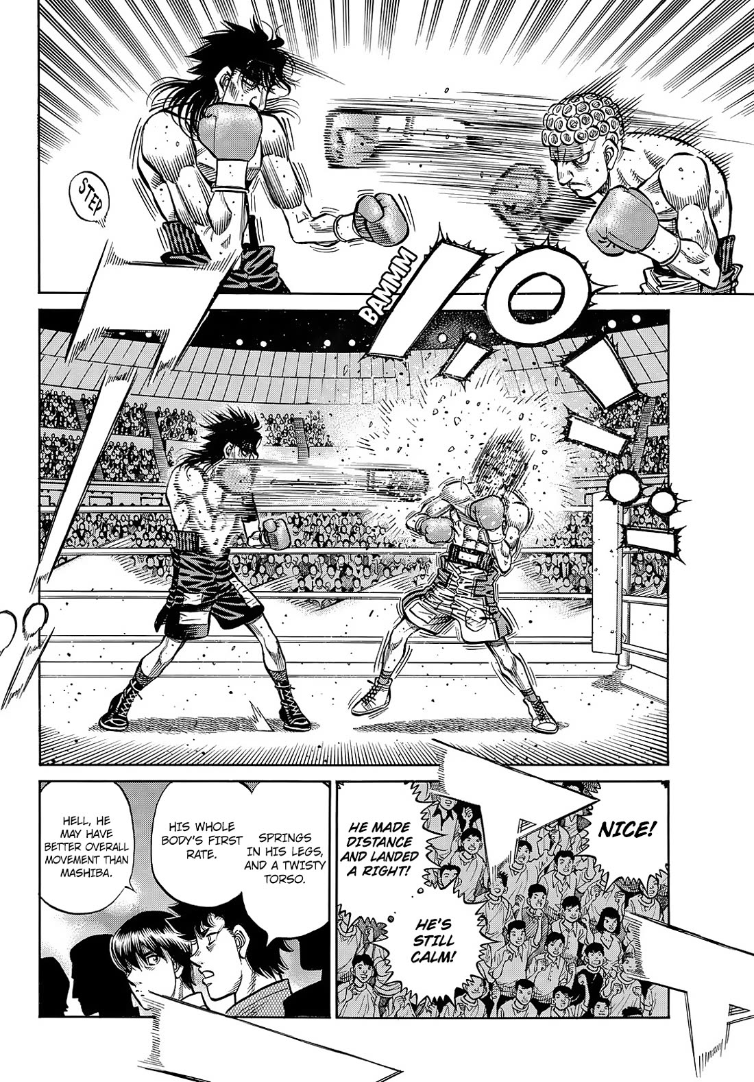 Hajime no Ippo Chapter 1460 page 3 - Chapter 1460: The Devil's Range