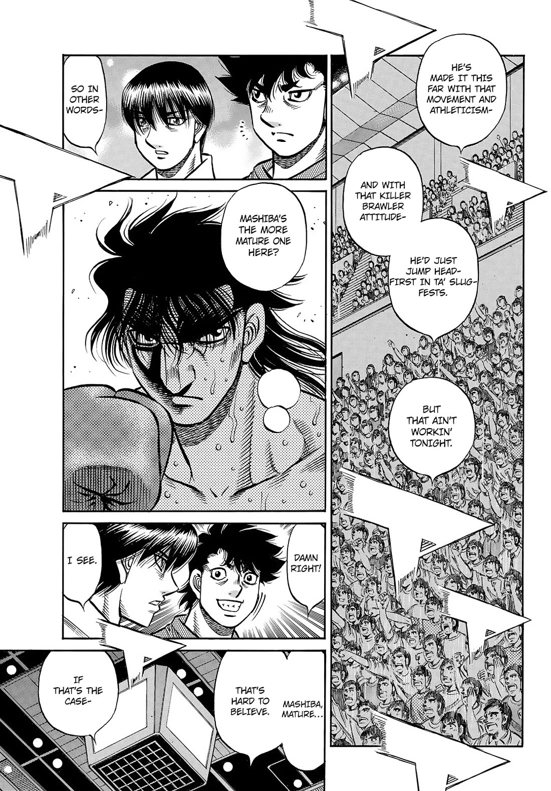 Hajime no Ippo Chapter 1460 page 4 - Chapter 1460: The Devil's Range