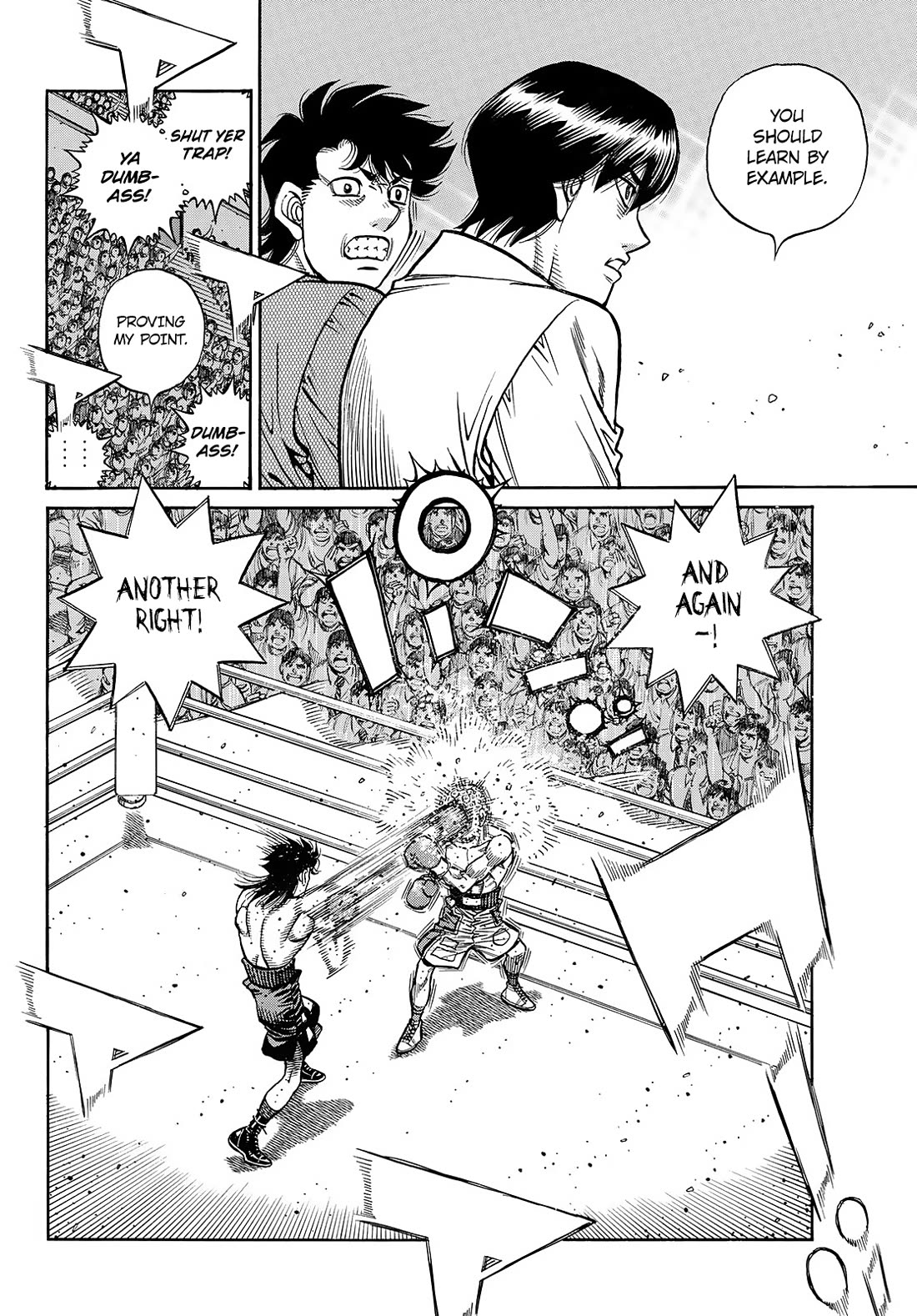 Hajime no Ippo Chapter 1460 page 5 - Chapter 1460: The Devil's Range