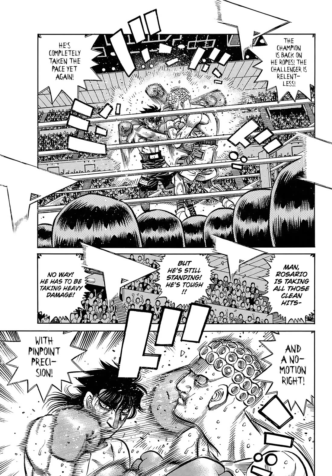 Hajime no Ippo Chapter 1460 page 6 - Chapter 1460: The Devil's Range