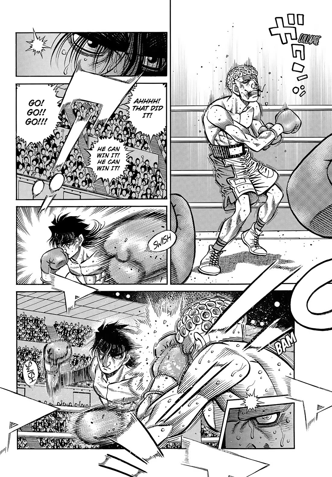 Hajime no Ippo Chapter 1460 page 7 - Chapter 1460: The Devil's Range