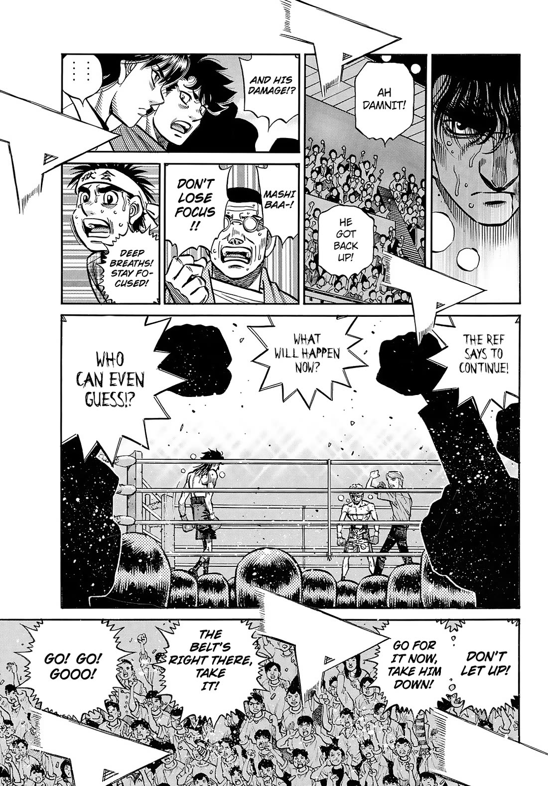 Hajime no Ippo Chapter 1461 page 10 - Chapter 1461: Assault