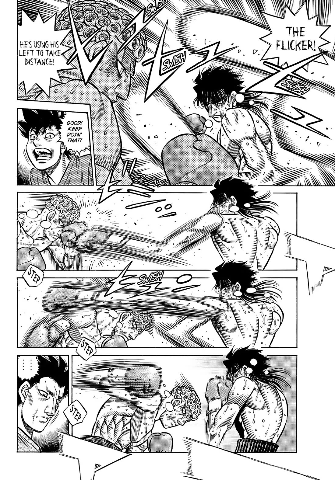 Hajime no Ippo Chapter 1461 page 3 - Chapter 1461: Assault
