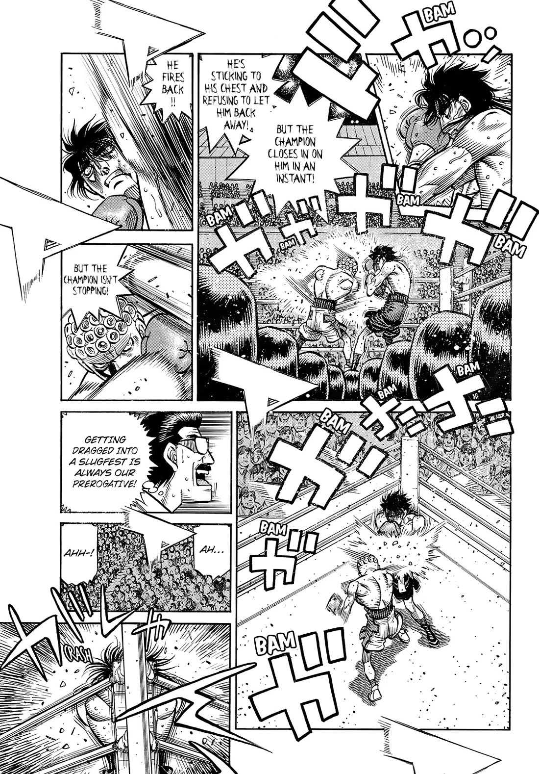 Hajime no Ippo Chapter 1461 page 4 - Chapter 1461: Assault