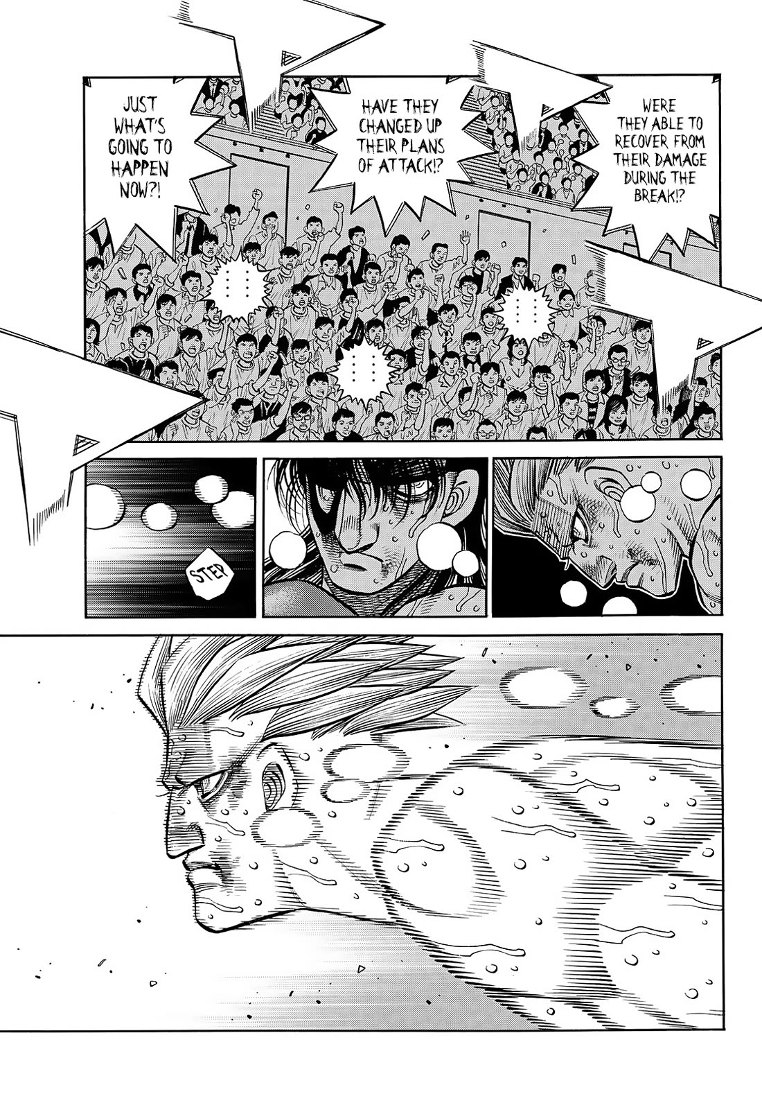 Hajime no Ippo Chapter 1462 page 10 - Chapter 1462: Hairstyle