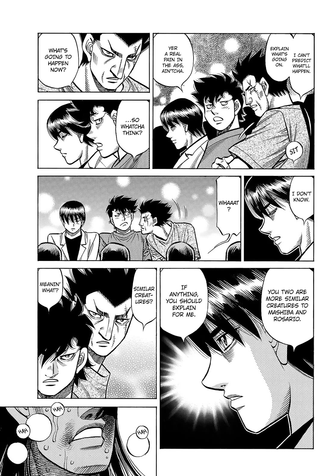 Hajime no Ippo Chapter 1462 page 4 - Chapter 1462: Hairstyle