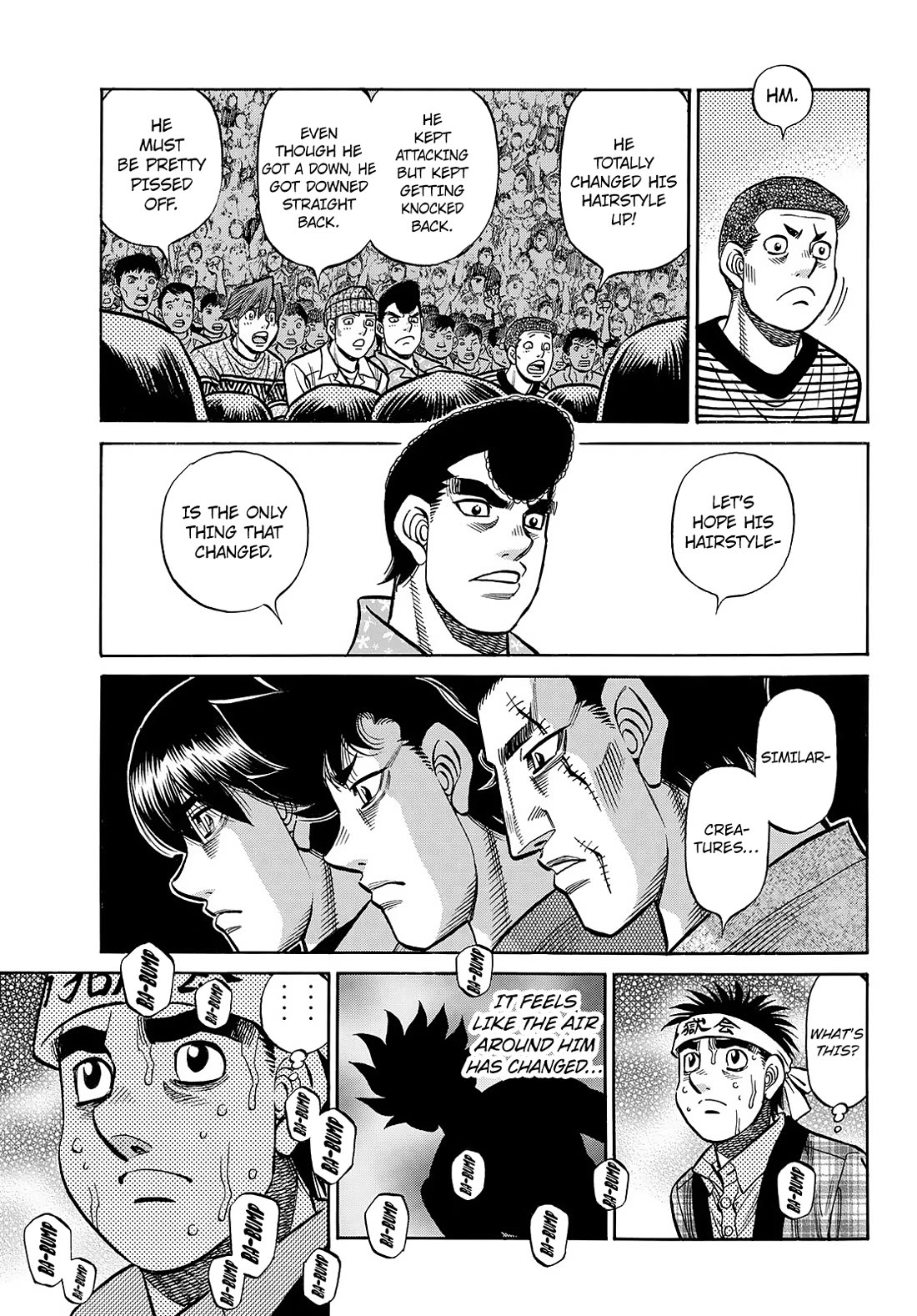 Hajime no Ippo Chapter 1462 page 8 - Chapter 1462: Hairstyle