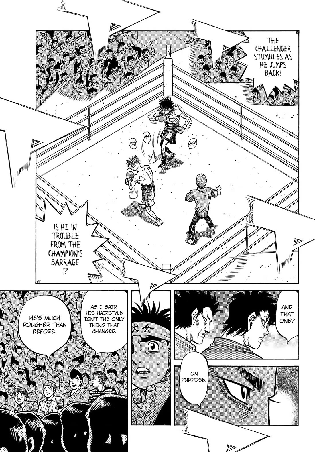 Hajime no Ippo Chapter 1463 page 10 - Chapter 1463: Head and Fist