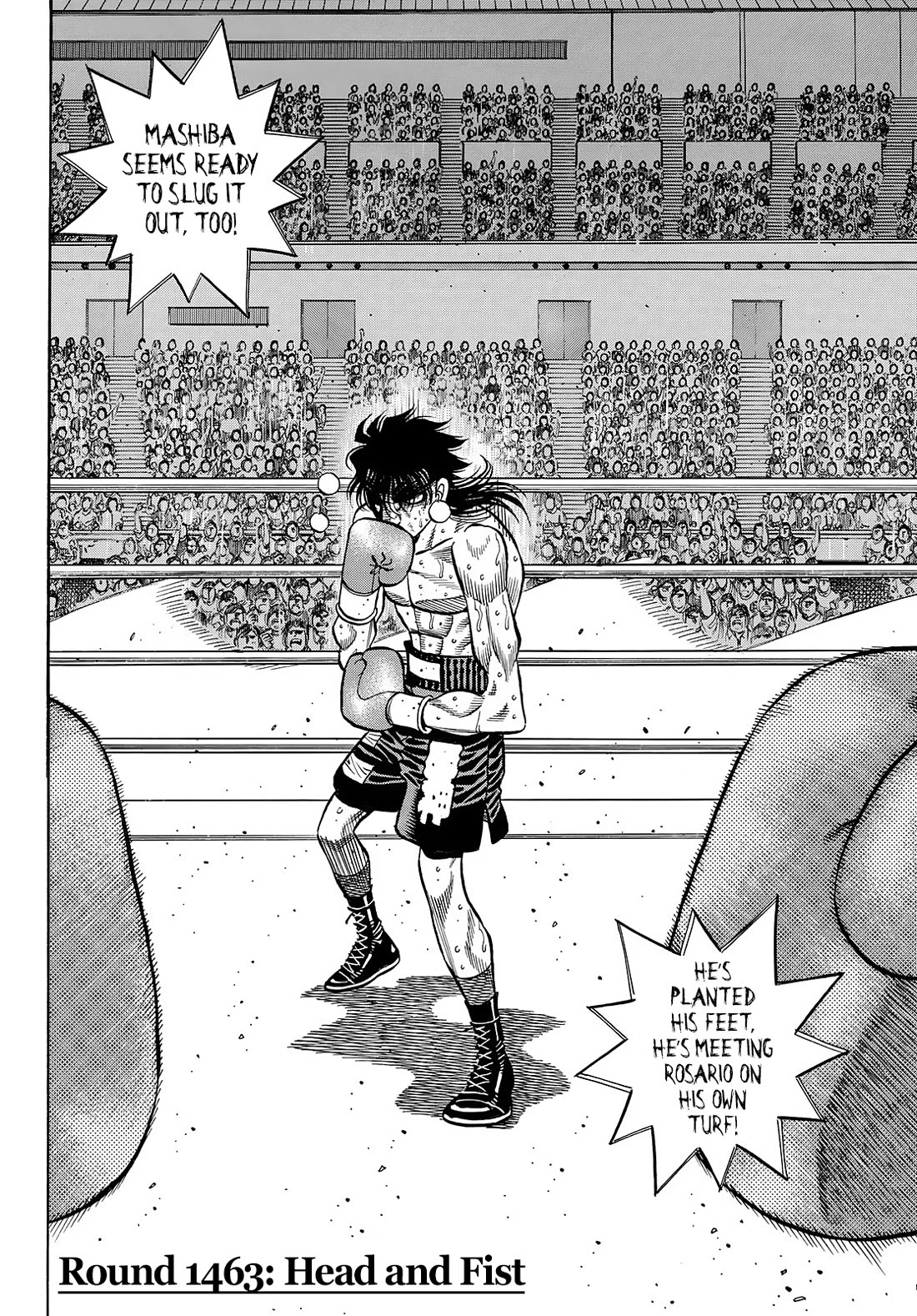 Hajime no Ippo Chapter 1463 page 3 - Chapter 1463: Head and Fist