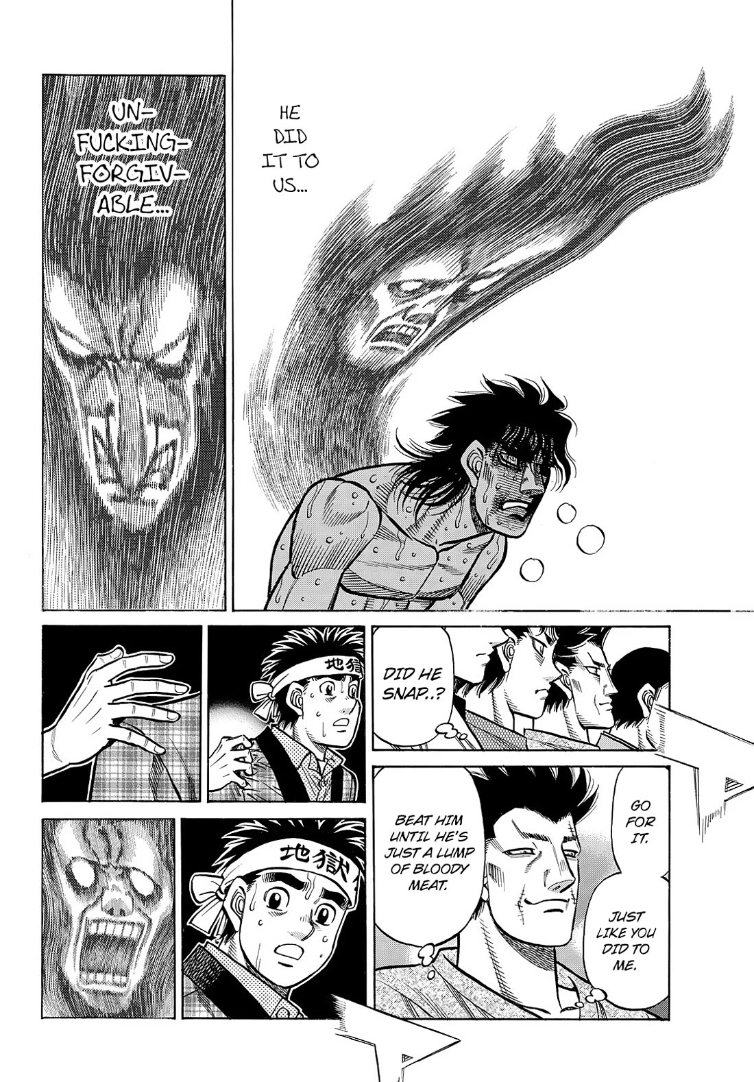 Hajime no Ippo Chapter 1464 page 14 - Chapter 1464: UnFuckingForgivable