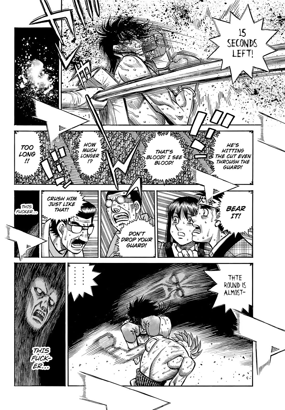 Hajime no Ippo Chapter 1465 page 10 - Chapter 1465: Left Eye