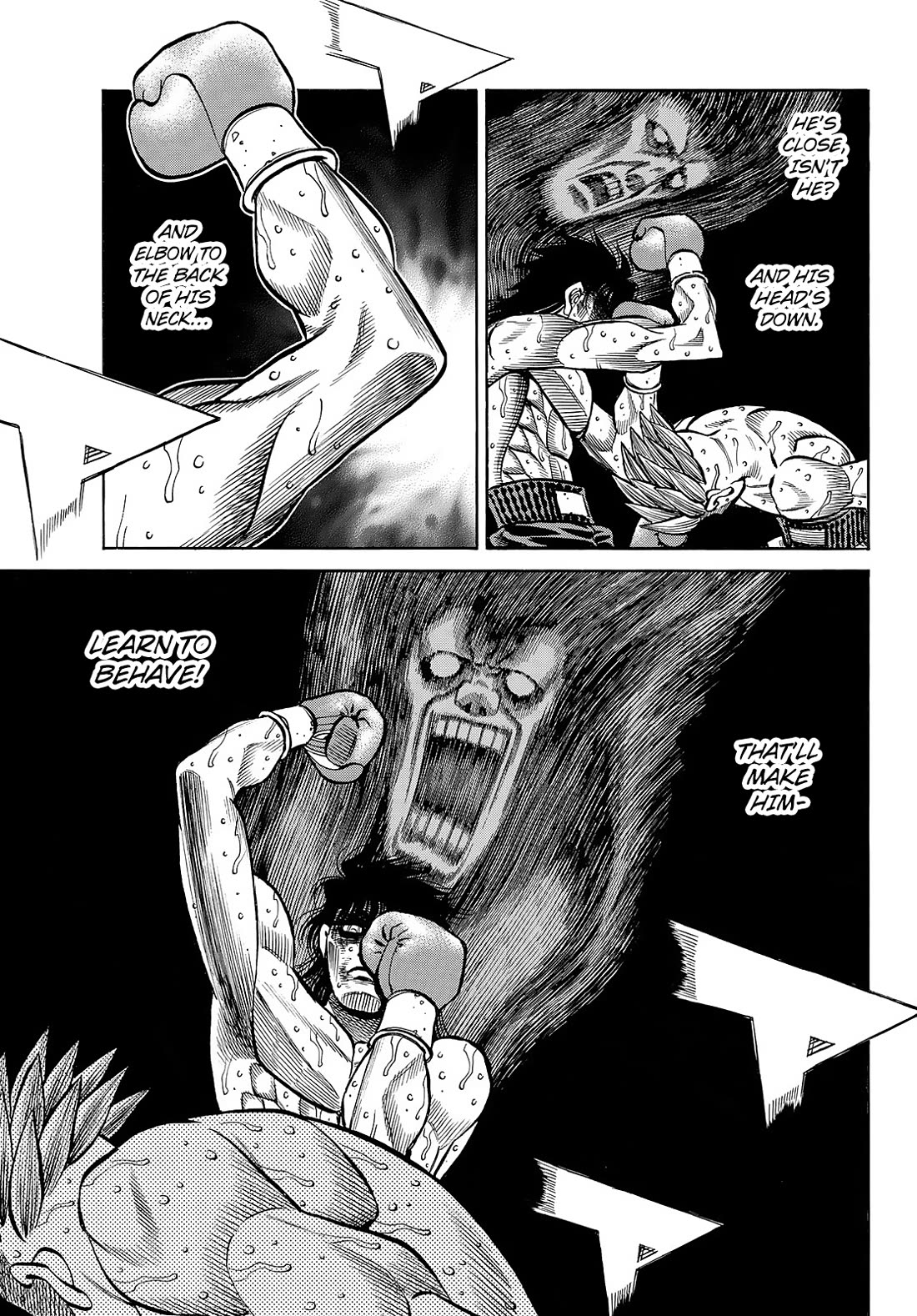 Hajime no Ippo Chapter 1465 page 11 - Chapter 1465: Left Eye
