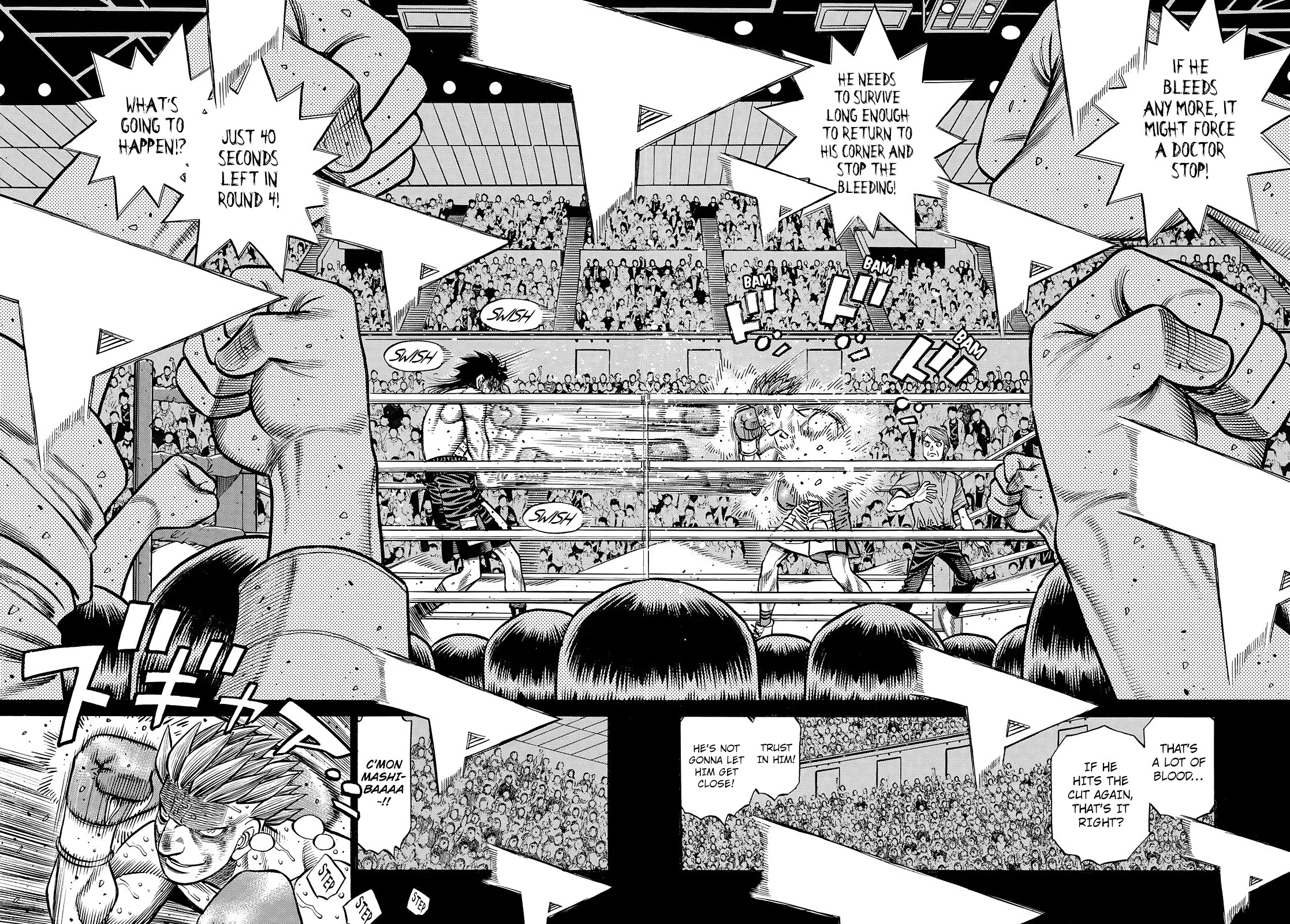 Hajime no Ippo Chapter 1465 page 3 - Chapter 1465: Left Eye