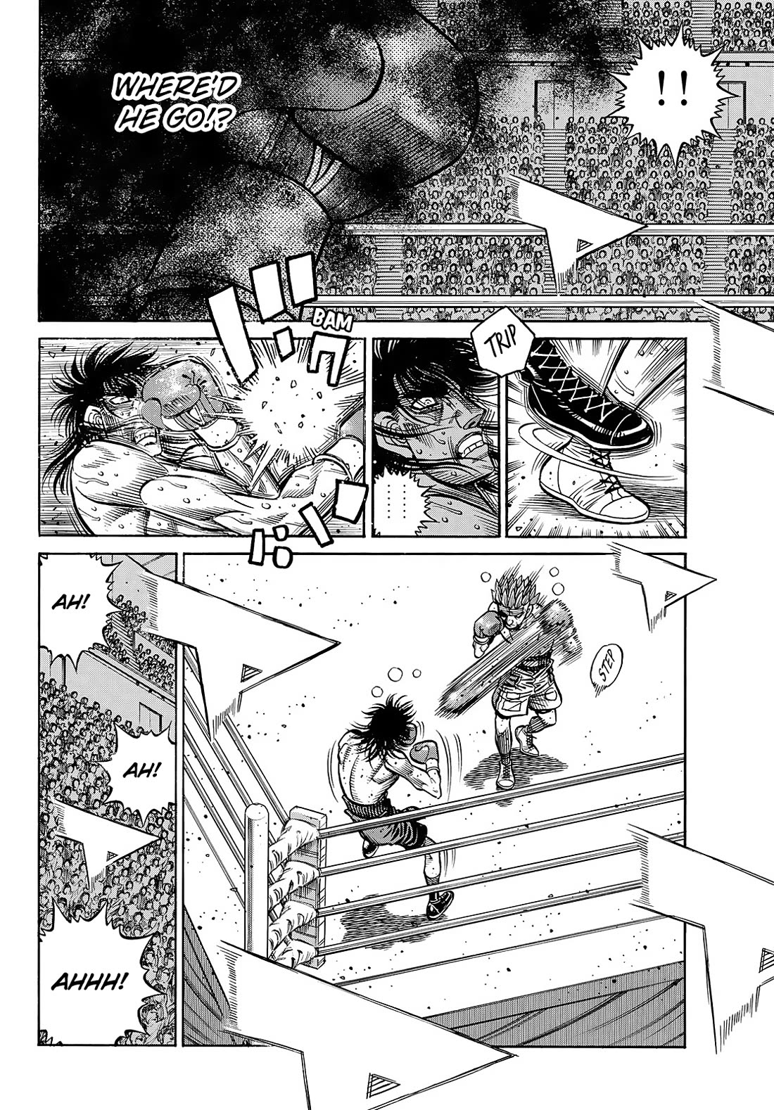 Hajime no Ippo Chapter 1465 page 8 - Chapter 1465: Left Eye
