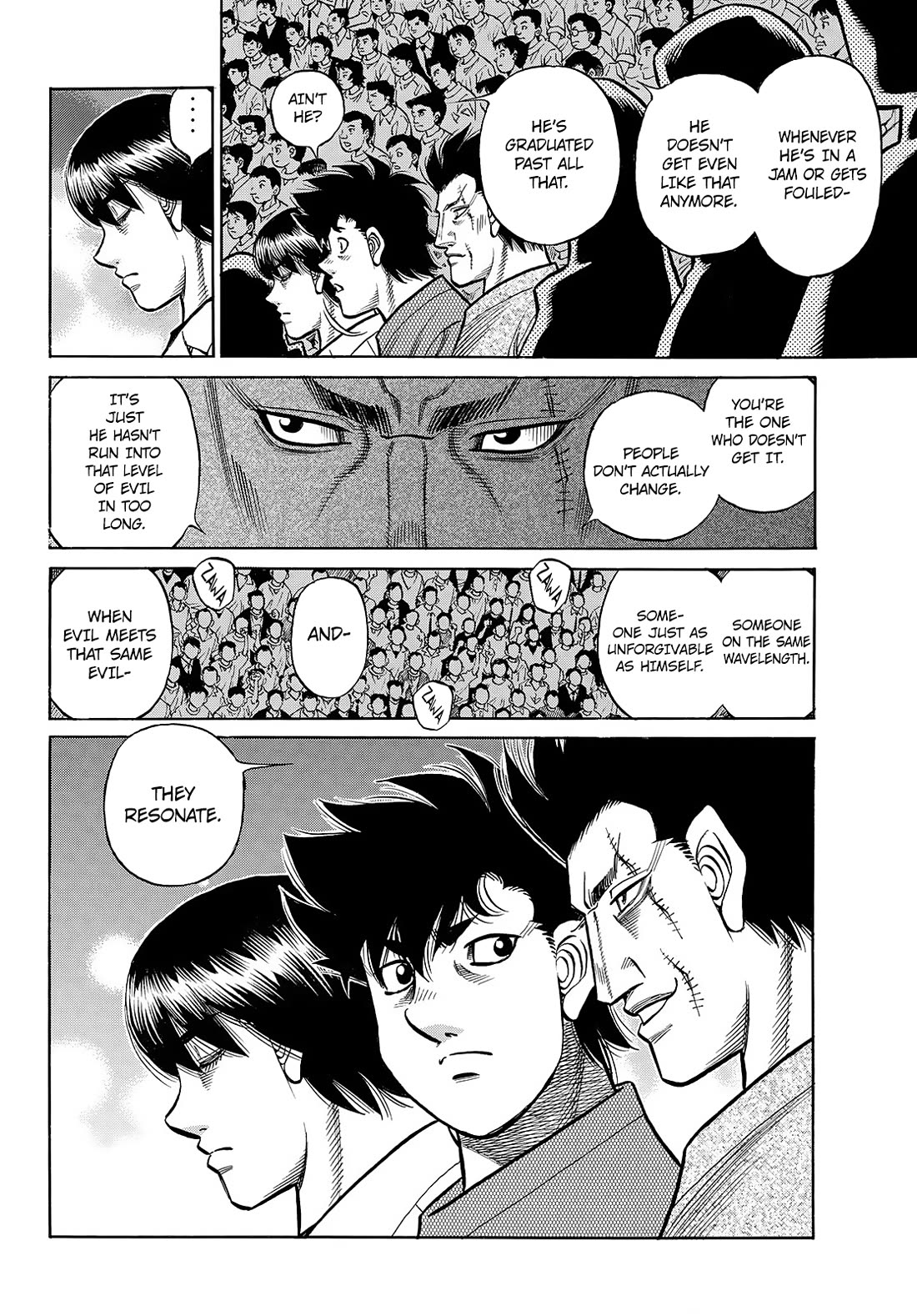 Hajime no Ippo Chapter 1466 page 3 - Chapter 1466: Rough Fights