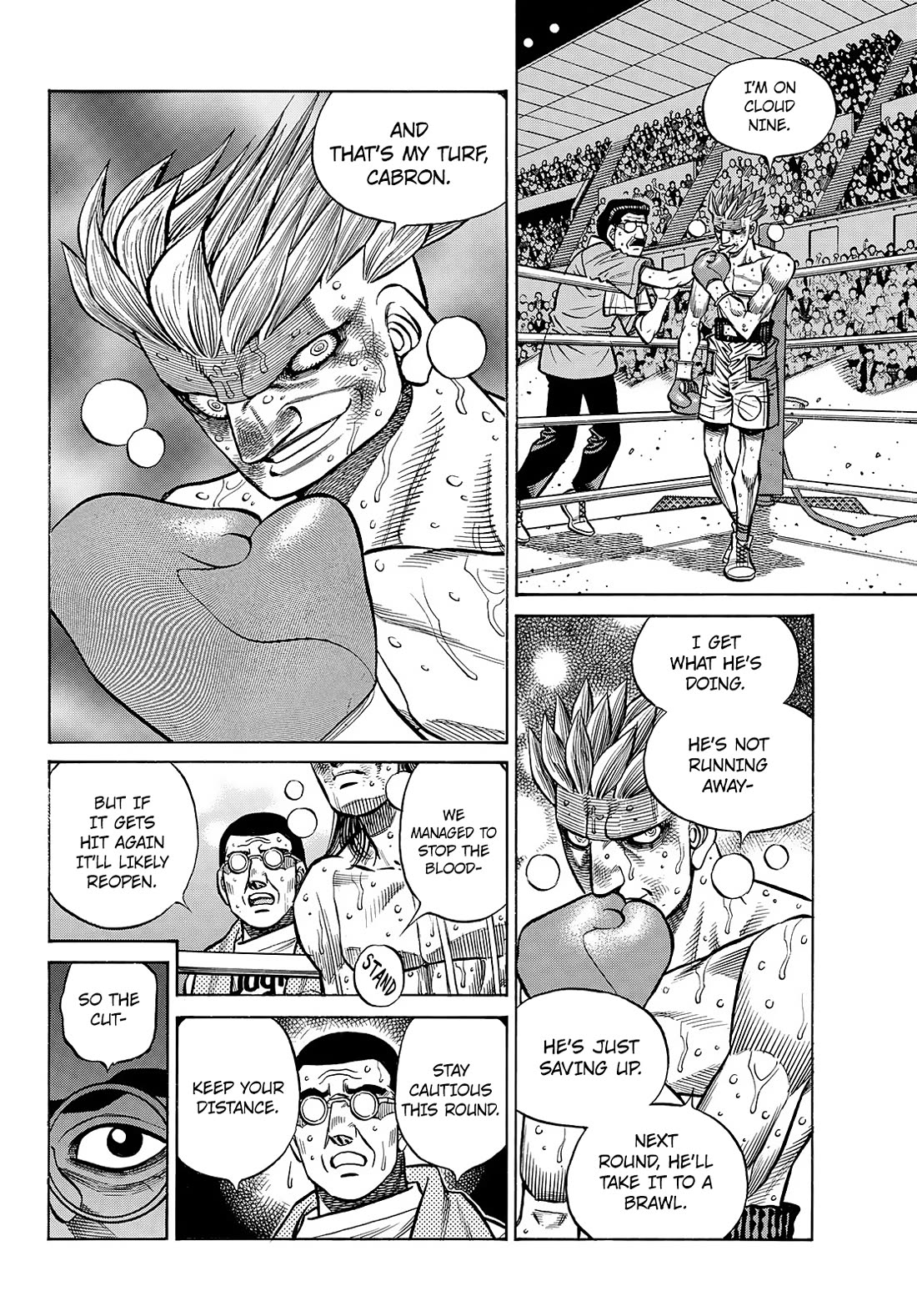 Hajime no Ippo Chapter 1466 page 5 - Chapter 1466: Rough Fights