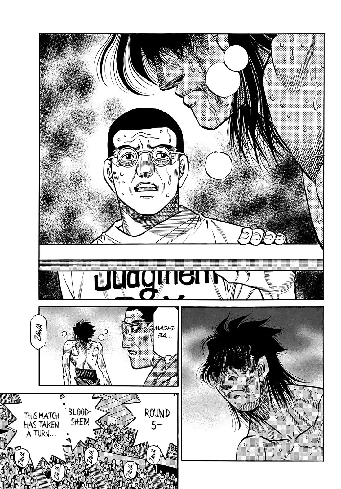 Hajime no Ippo Chapter 1466 page 6 - Chapter 1466: Rough Fights