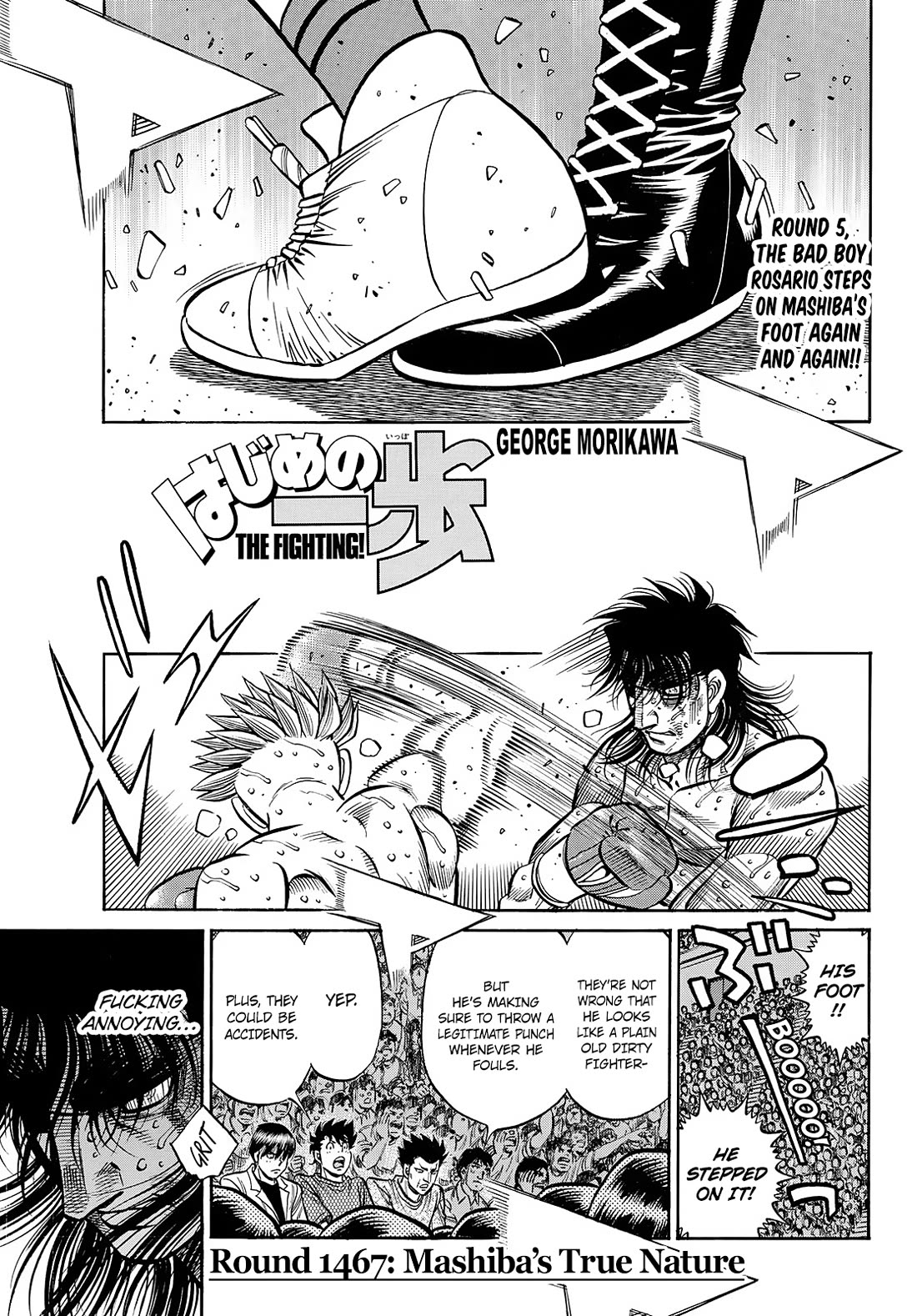 Hajime no Ippo Chapter 1467 page 1 - Chapter 1467: Mashiba's True Nature