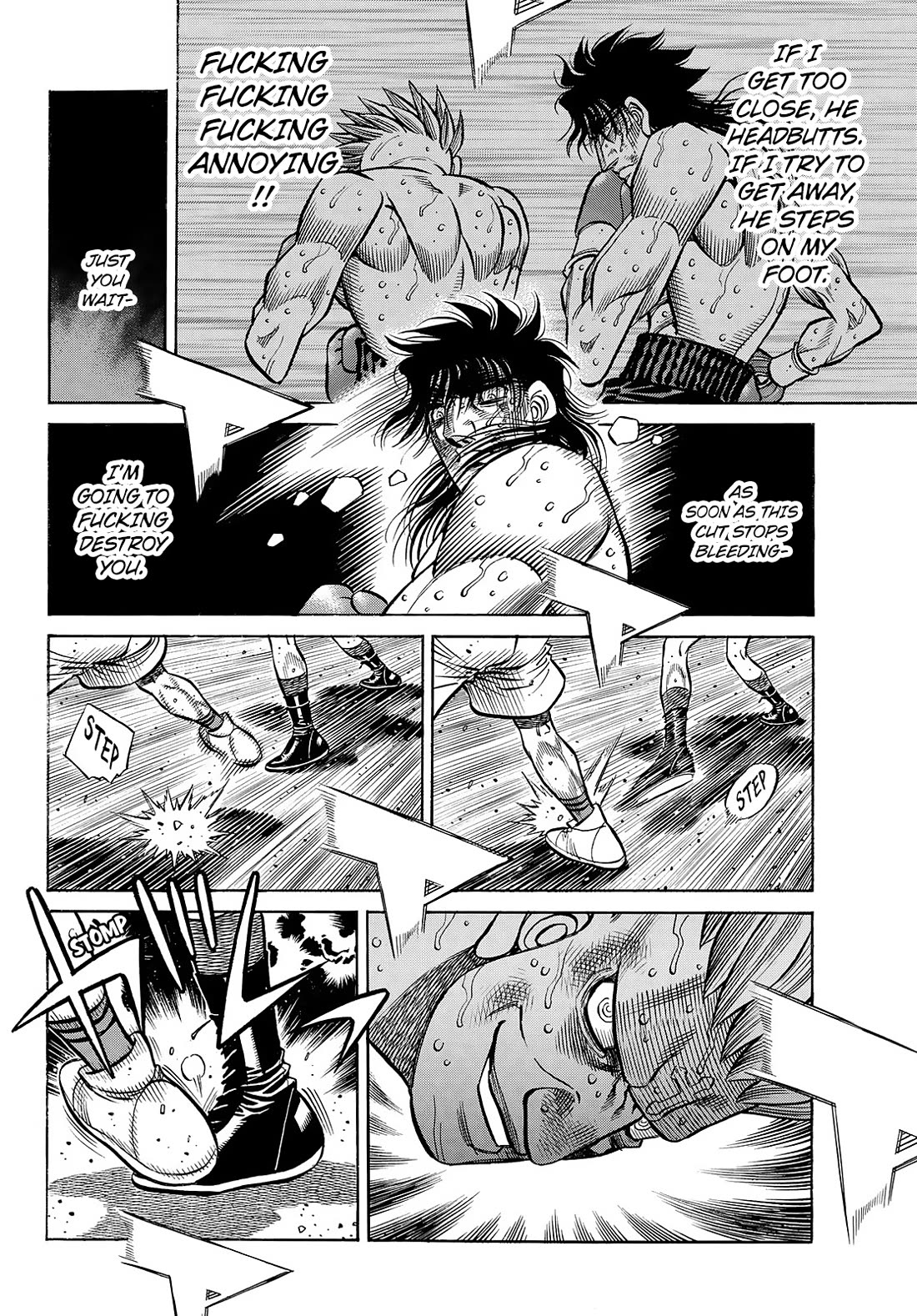 Hajime no Ippo Chapter 1467 page 3 - Chapter 1467: Mashiba's True Nature