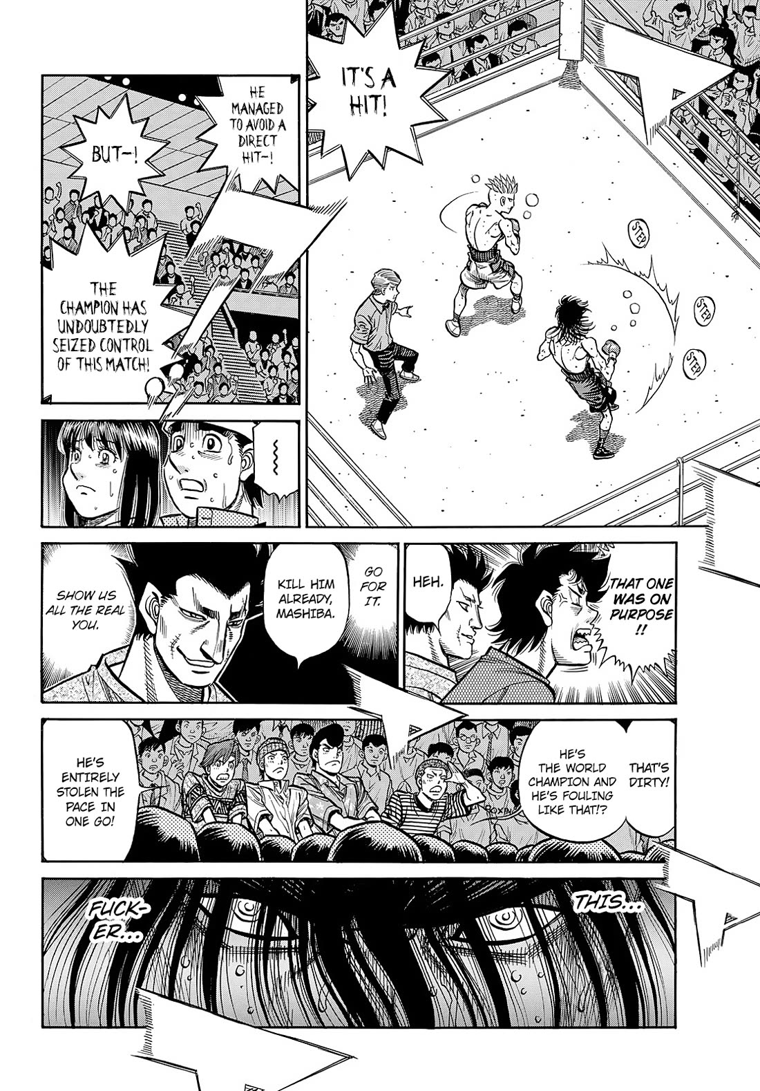 Hajime no Ippo Chapter 1467 page 5 - Chapter 1467: Mashiba's True Nature