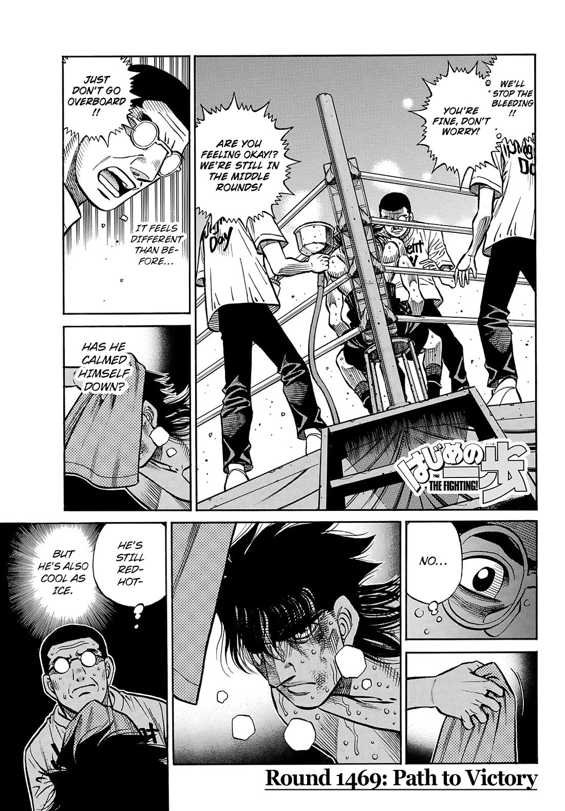 Hajime no Ippo Chapter 1469 page 1 - Chapter 1469: Path to Victory