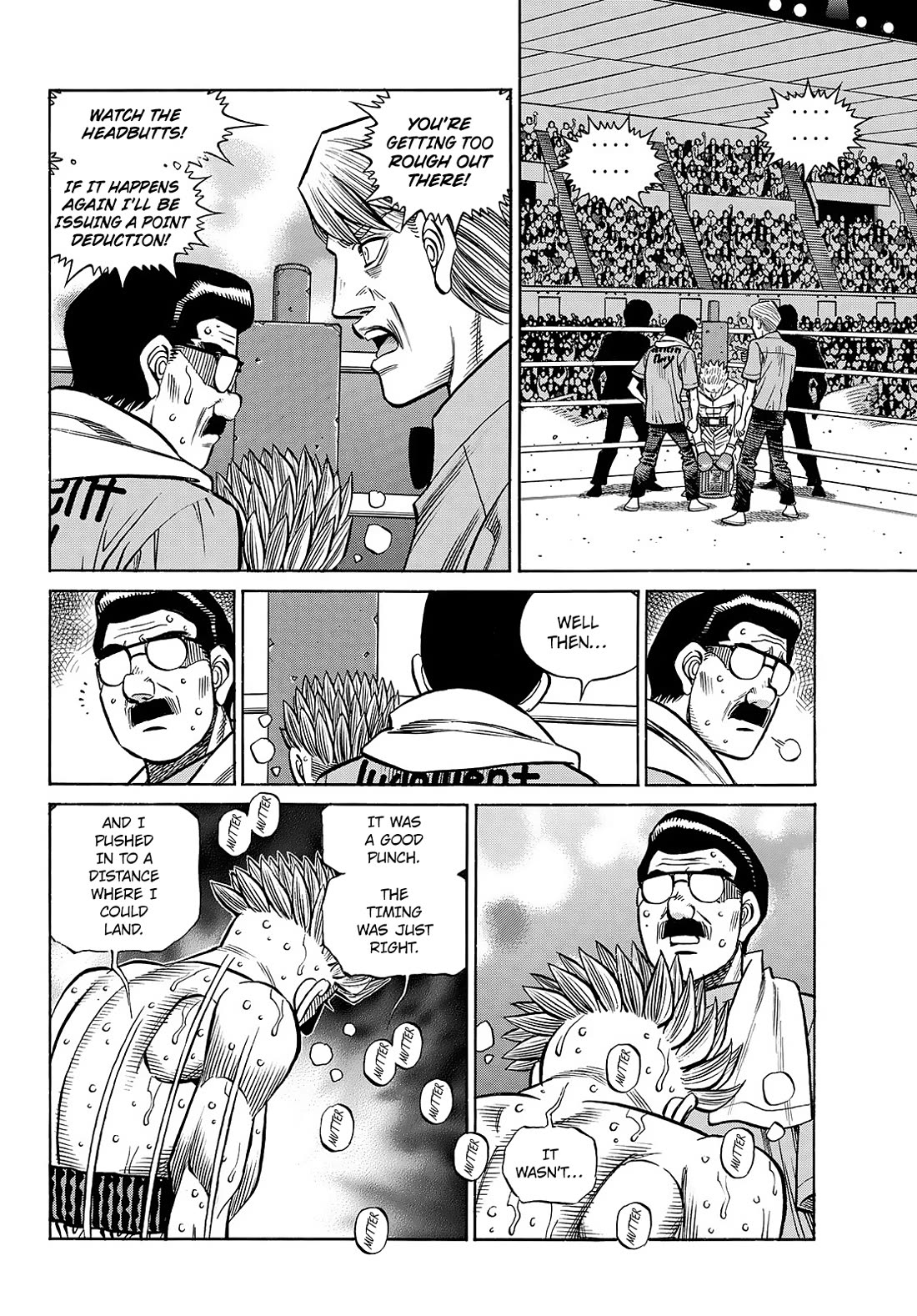 Hajime no Ippo Chapter 1469 page 4 - Chapter 1469: Path to Victory