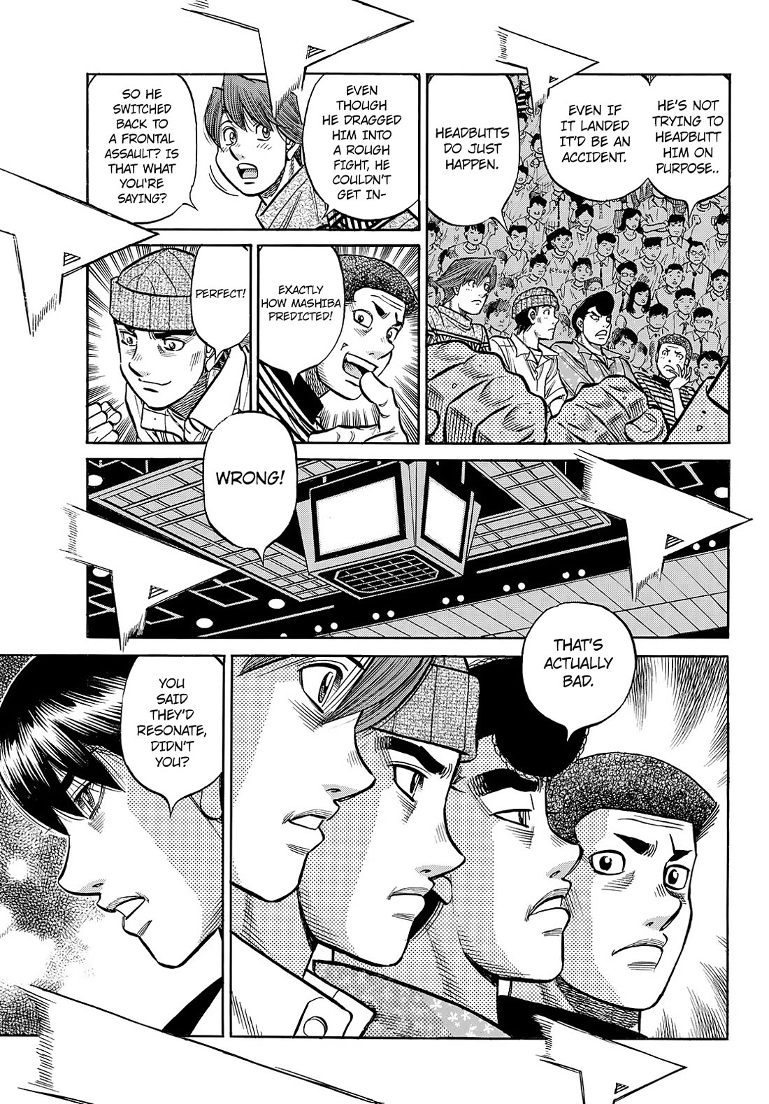 Hajime no Ippo Chapter 1470 page 11 - Chapter 1470: A Dangerous Sign