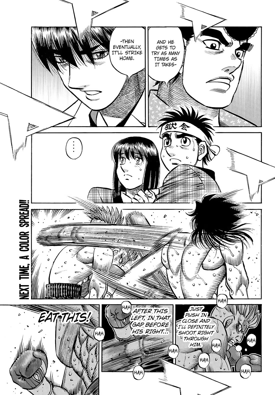 Hajime no Ippo Chapter 1470 page 13 - Chapter 1470: A Dangerous Sign