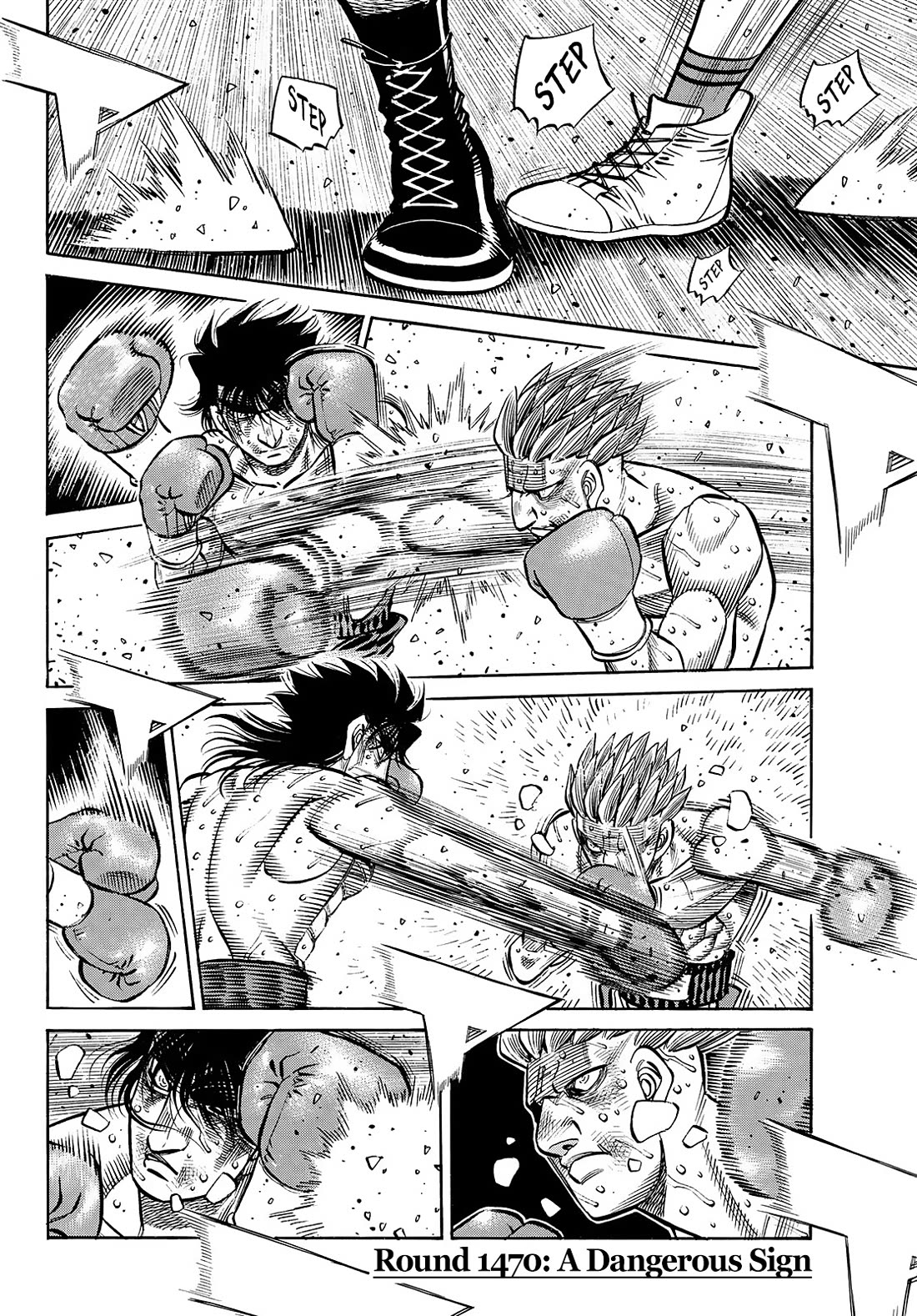 Hajime no Ippo Chapter 1470 page 3 - Chapter 1470: A Dangerous Sign