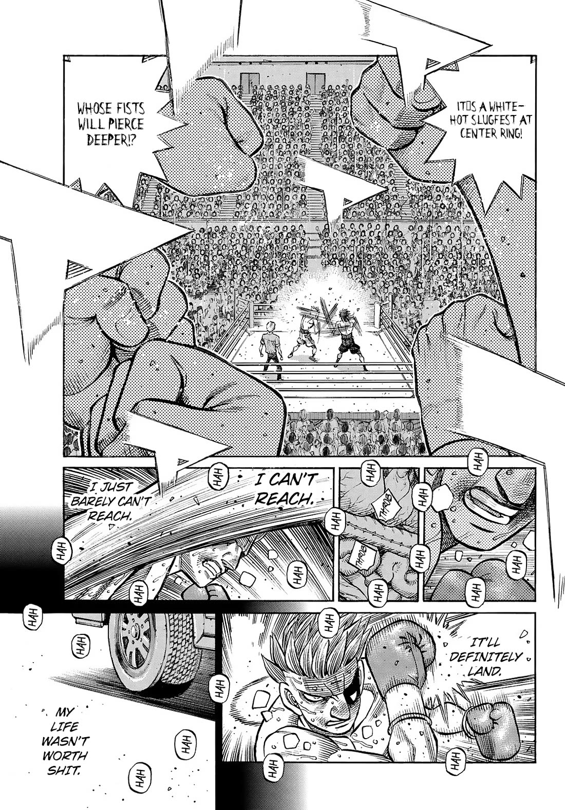 Hajime no Ippo Chapter 1471 page 6 - Chapter 1471: Lightning Strike