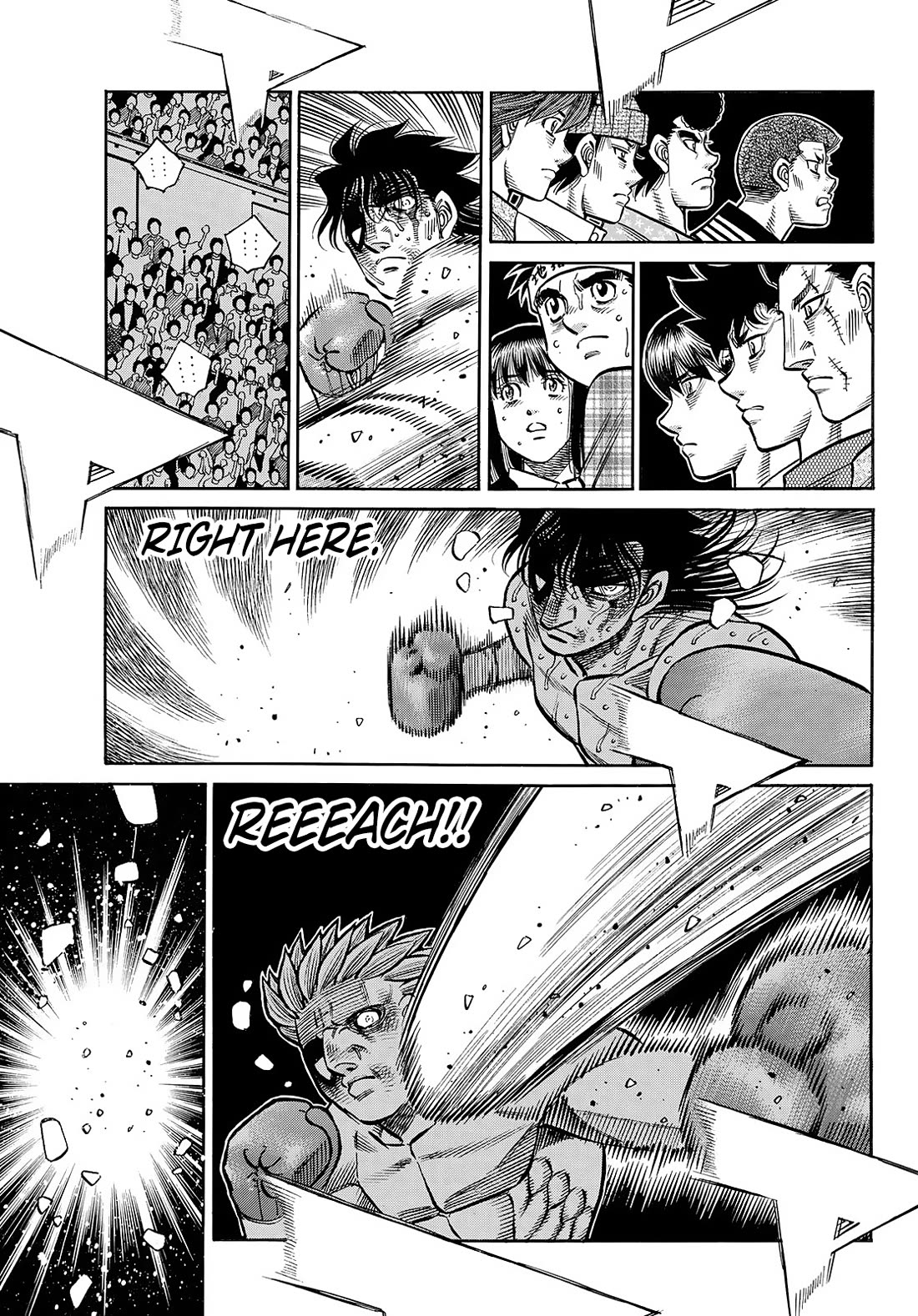 Hajime no Ippo Chapter 1471 page 8 - Chapter 1471: Lightning Strike