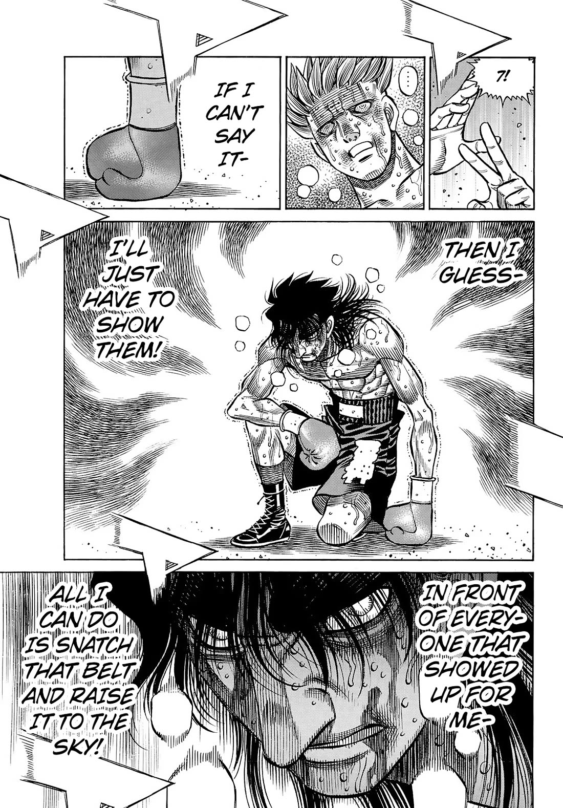 Hajime no Ippo Chapter 1472 page 14 - Chapter 1472: Accumulation