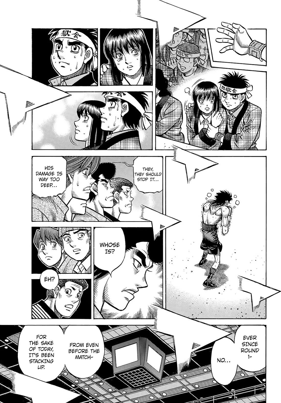 Hajime no Ippo Chapter 1472 page 16 - Chapter 1472: Accumulation