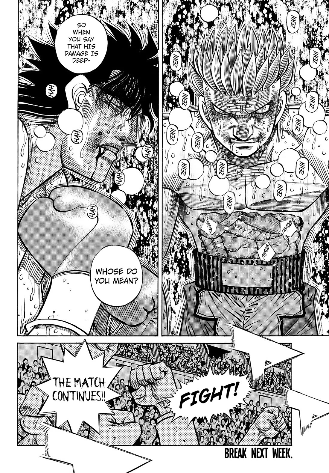 Hajime no Ippo Chapter 1472 page 17 - Chapter 1472: Accumulation